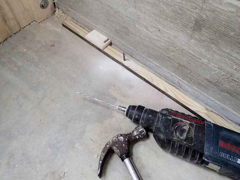 Attaching Wood To Concrete The Cheap Way IBUILDIT.CA